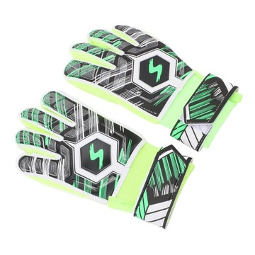 1 пара детских футбольных перчаток FI, латексные вратарские перчатки