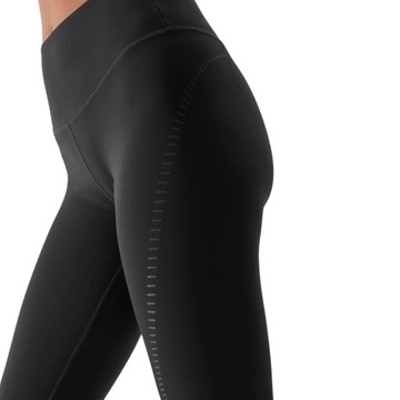 DAMSKIE LEGGINSY DO BIEGANIA 4F DŁUGIE TRENINGOWE SZYBKOSCHNĄCE FITNESS S