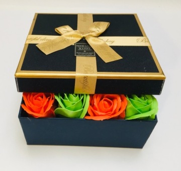 FLOWER BOX Scented MYSTERIOUS ROSE GIFT Подарок на день рождения именины