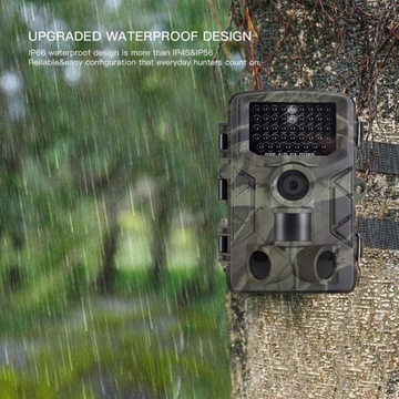 Trail Camera 24MP 1080P Wodoodporna nocna podczerw