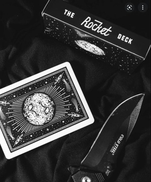 Колода РАКЕТА, игральные карты, космическая ракета, луна