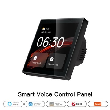 TUYA Multibramka LCD Panel Dotyk ZigBee 4'' MOES