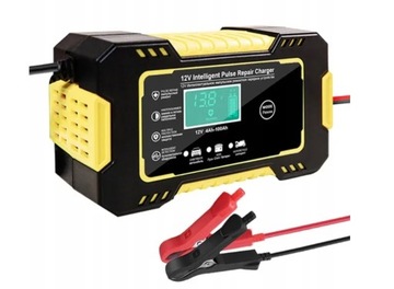 Inteligentny prostownik akumulatorowy LCD 12V/6A kd1290