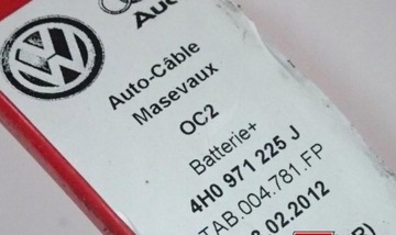 PŘÍVOD AKUMULÁTORU PLUSOVÝ AUDI A8 D4 4H0971225J