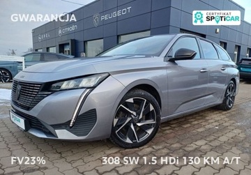 Peugeot 2022 Peugeot 308 SW 1.5 BlueHDi Allure Pack AUTOMAT I wl. GWARANCJIA FV23