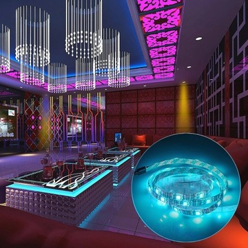 НАБОР СВЕТОДИОДНЫХ ЛЕНТ 300 5050 RGB + БЕЛЫЙ 230В 10М