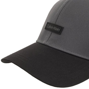 Czapka z daszkiem Calvin Klein Color Blocking BB Cap K50K511553 Szara