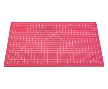 Mata do cięcia samogojąca modelarska A2 60x45 cm różowa jednostronna