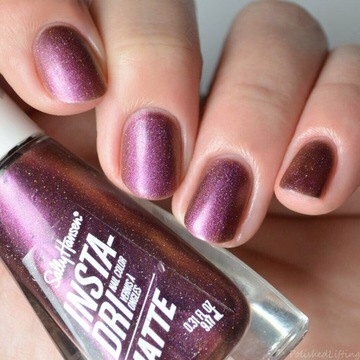 Sally Hansen Insta Dri Lakier Burnished Wine 015