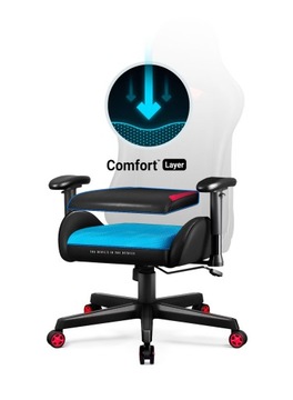 Игровое кресло Diablo X-ST4RTER: синий