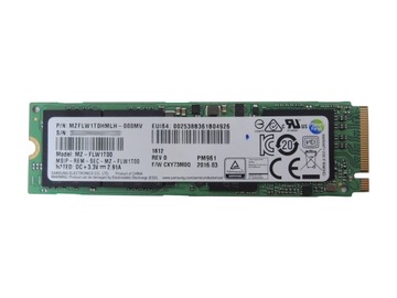 Диск Samsung PM961 NVME M.2 PCIe MZ-FLW1T00 емкостью 1 ТБ