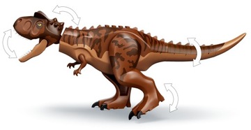 LEGO JURASSIC WORLD BLOCKS CARNOTAUR CHASE ПОДАРОК ​​ДЛЯ ДЕТЕЙ 7, 8, 9 ЛЕТ