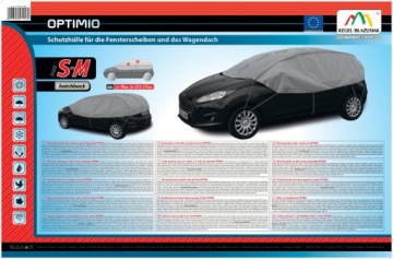 Чехол на окна и крышу автомобиля, длина хэтчбек 255-275см.