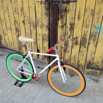 Односкоростной городской велосипед Pasja Owoców, размер 50