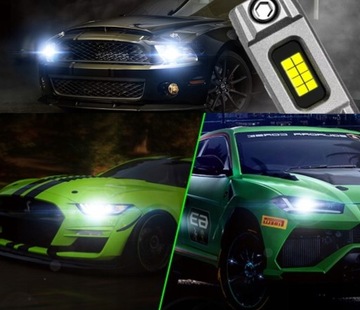 ŻARÓWKI H1 LED CANBUS FATEEYE BARDZO MOCNE BIAŁE ŚWIATŁO 6500K 20000LM