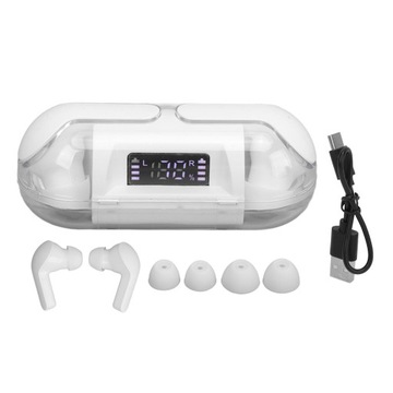 translator earbuds bluetooth 5.3 144 languages digital power display transl