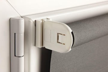 Ручки универсальные для рулонных штор и жалюзи, без сверления, белые, комплект 2 шт.