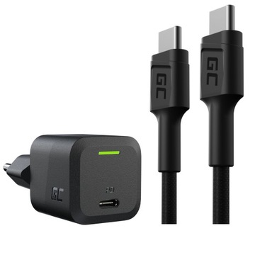 Зарядное устройство GC PowerGaN 33 Вт + кабель USB-C PD 120 см