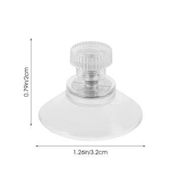 10 шт. присоски, прозрачный винт из ПВХ