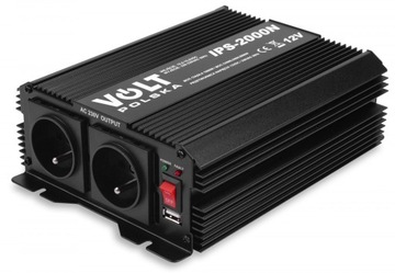 PRZETWORNICA NAPIĘCIA IPS 2000N 12/230V 2000W +USB