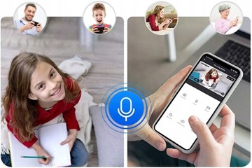Zestaw: 5x Mini Kamera Full HD Monitoring WiFi do Gniazda E27 z Żarówką PIR