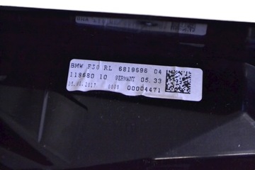 BMW 3 F31 335D XDRIVE 2017 RHD HUD DISPLEJ HEAD UP