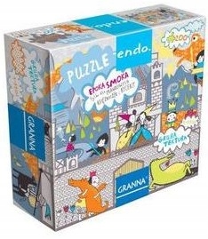 PUZZLE 200 el. EPOKA SMOKA ENDO GRANNA