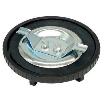 WSK 125 175 Крышка топливного бака, новый тип, пластик, черная