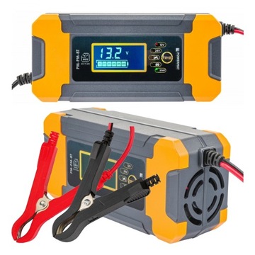 Prostownik mikroprocesorowy do akumu 6V 12V 24V 8A