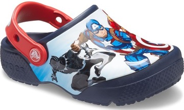 SANDAŁY DZIECIĘCE CROCS KLAPKI AVENGERS ROZM.29-30