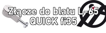 IF - L-65 QUICK соединитель для столешницы fi35