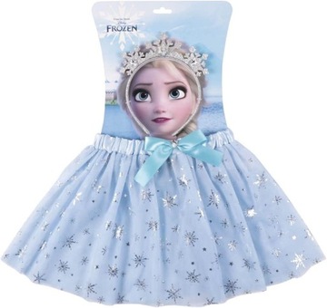 opaska + spódnicza ELZA KRAINA LODU Frozen kostium strój sukienka Elsa Anna
