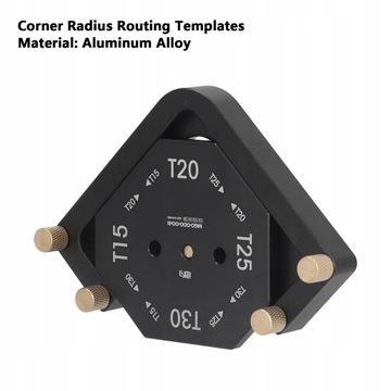 Шаблоны для фрезерования угловых радиусов. Прочный