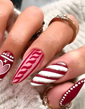 PRESS ON NAILS TIPSY 24 Норвежский свитер