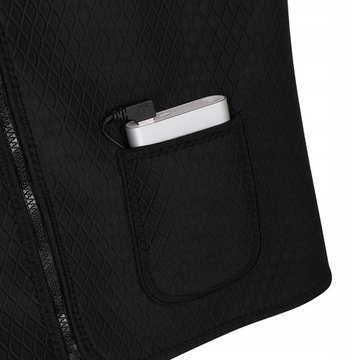 ЖИЛЕТ С ПОДОГРЕВОМ КУРТКА СТЕГАНАЯ USB L ТЕПЛАЯ