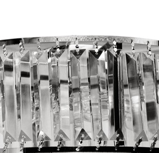 LAMPA WISZĄCA SUFITOWA PLAFON LED NOWOCZESNA CHROM