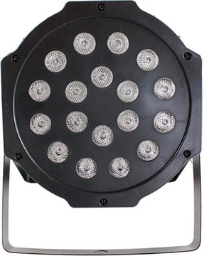 ЦВЕТНОЙ ОТРАЖАТЕЛЬ ДИСКО СВЕТОДИОДНЫЙ ЛАЗЕРНЫЙ ПРОЕКТОР ДЛЯ ВЕЧЕРИНКИ RGB DMX 18 Вт