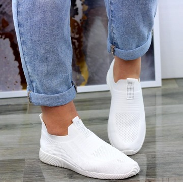 БЕЛЫЕ КРОССОВКИ СПОРТИВНЫЕ ОБУВИ ЖЕНСКИЕ ЛЕГКИЕ7