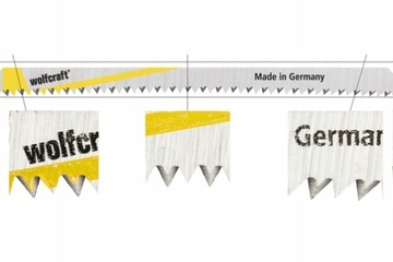 WOLFCRAFT Т-образные ножи для кухонных столешниц, 2 шт.