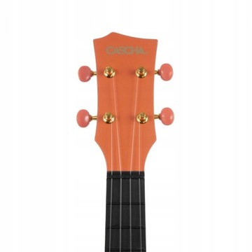 CASCHA CARBON FIBRE SET ORANGE UKULELE KONCERTOWE