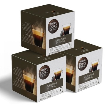 Kawa w kapsułkach NESCAFE Dolce Gusto Espresso Intenso 3 x 16 szt