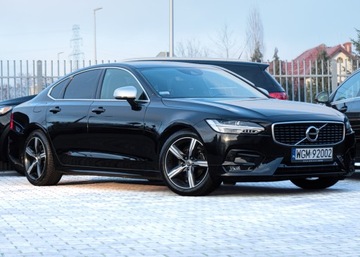 Volvo S90 II Sedan 2.0 D3 150KM 2020 Volvo S90 R-Design Kraj. nappa 4xPamięć ACC Keyles Blis Kamera Pilot Assist, zdjęcie 3