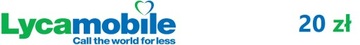 LycaMobile 20 PLN — пополнение кода Lycamobile