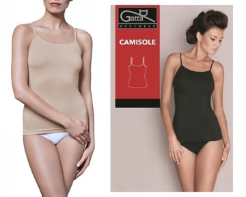 Koszulka na ramiączkach Gatta CAMISOLE beżowa S