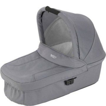 Люлька britax hard carrycot steel сірий