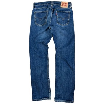 Spodnie Jeansowe LEVIS 514 34x34 Dżins Jeans Slim Fit Męskie