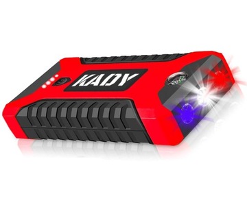 ПУСК СТАРТЕРА ЗАПУСК ДВИГАТЕЛЯ POWERBANK КАБЕЛИ КОМПАСА 4 X USB 20000 мАч