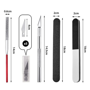 17 шт. набор металлических инструментов-пазлов, гибочные плоскогубцы для построения базовой модели