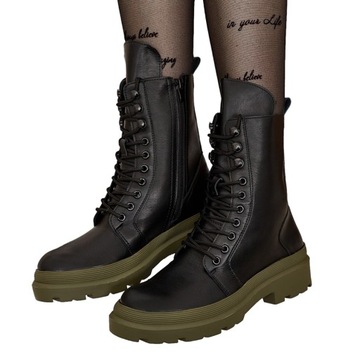 NERO/VEDER BOTKI DAMSKIE WORKERY VEDERME 40