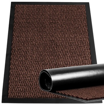 WYCIERACZKA POD DRZWI WEJŚCIOWA ZEWNĘTRZNA MATA DO BUTÓW GRUBA GUMA 60X90CM